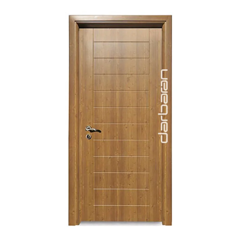 درب MDF-8milli روکش رنگ طرح K-114 سفارشی