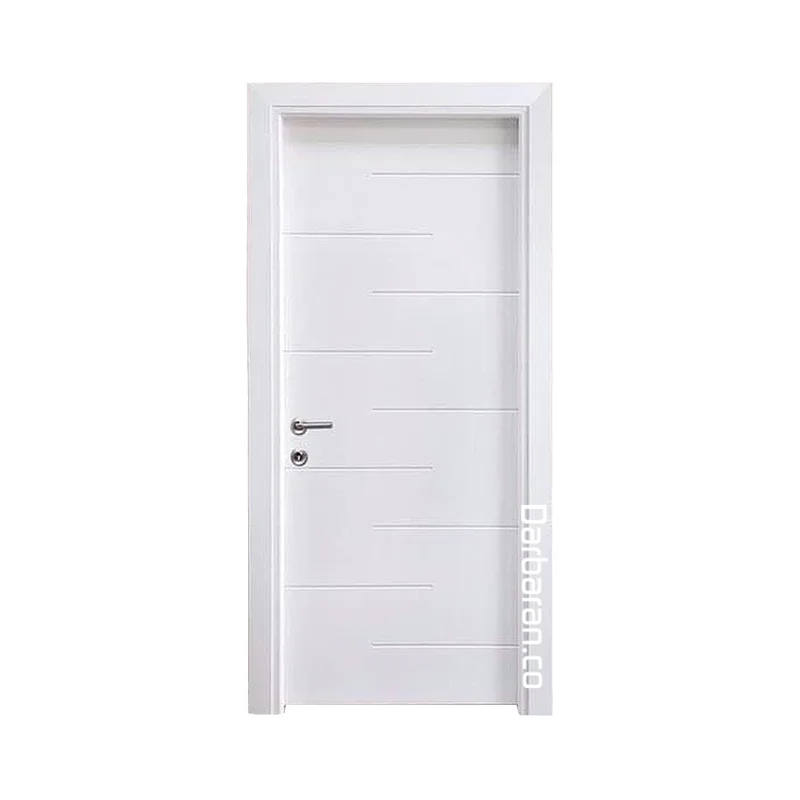 درب MDF-5milli روکش رنگ طرح J-370 سفارشی