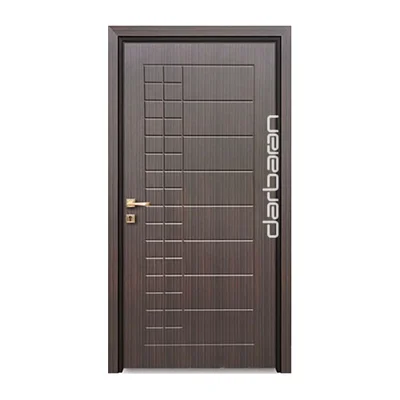 درب MDF-8milli HQ PVC طرح K-124 سفارشی